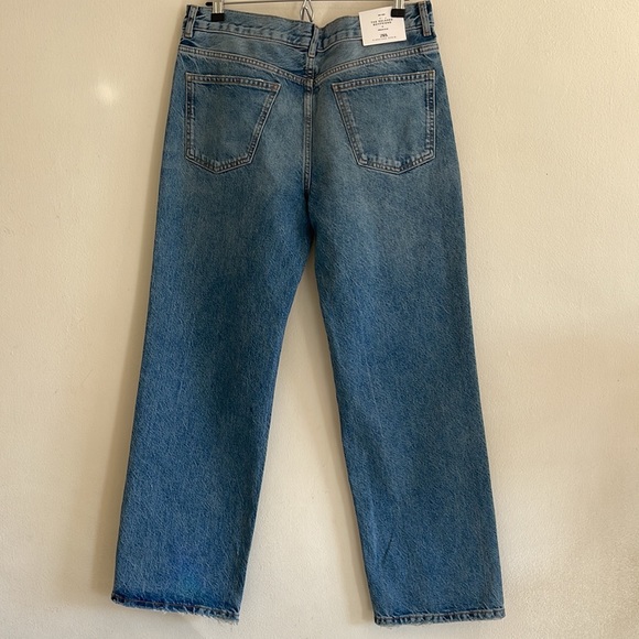 Zara Relaxed Boyfriend Straight Leg | NWT | Size 8 - Picture 7 of 12